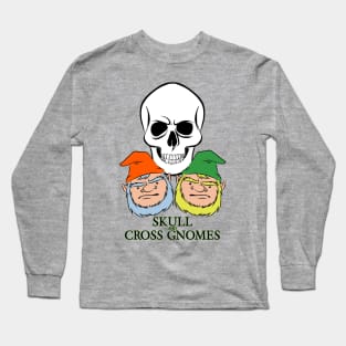 Skull & Cross Gnomes Long Sleeve T-Shirt